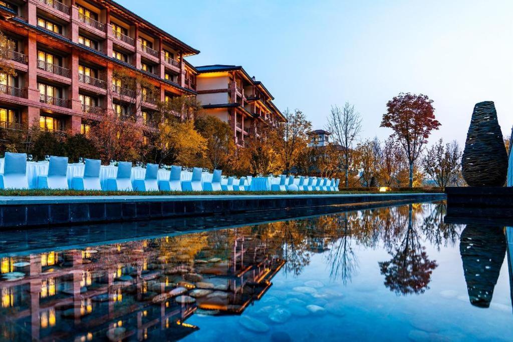 Grand Bay Hotel Beijing Xiaotangzhuang Eksteriør billede