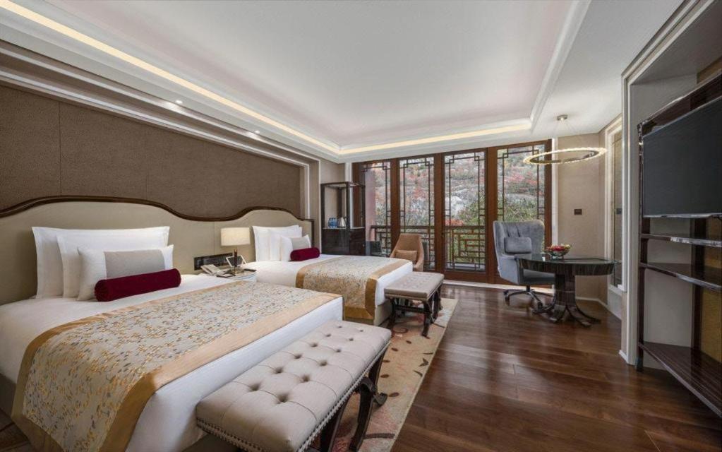 Grand Bay Hotel Beijing Xiaotangzhuang Eksteriør billede