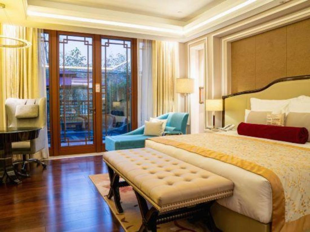 Grand Bay Hotel Beijing Xiaotangzhuang Eksteriør billede