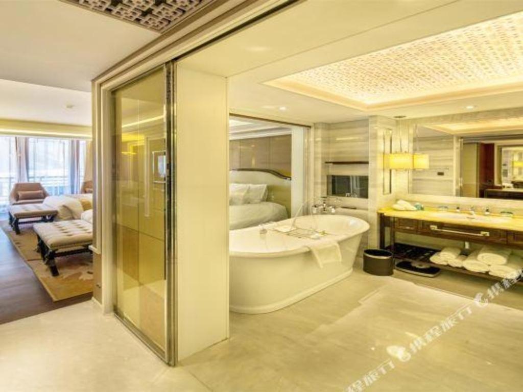 Grand Bay Hotel Beijing Xiaotangzhuang Eksteriør billede