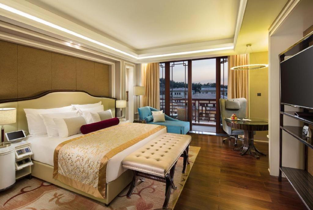 Grand Bay Hotel Beijing Xiaotangzhuang Eksteriør billede