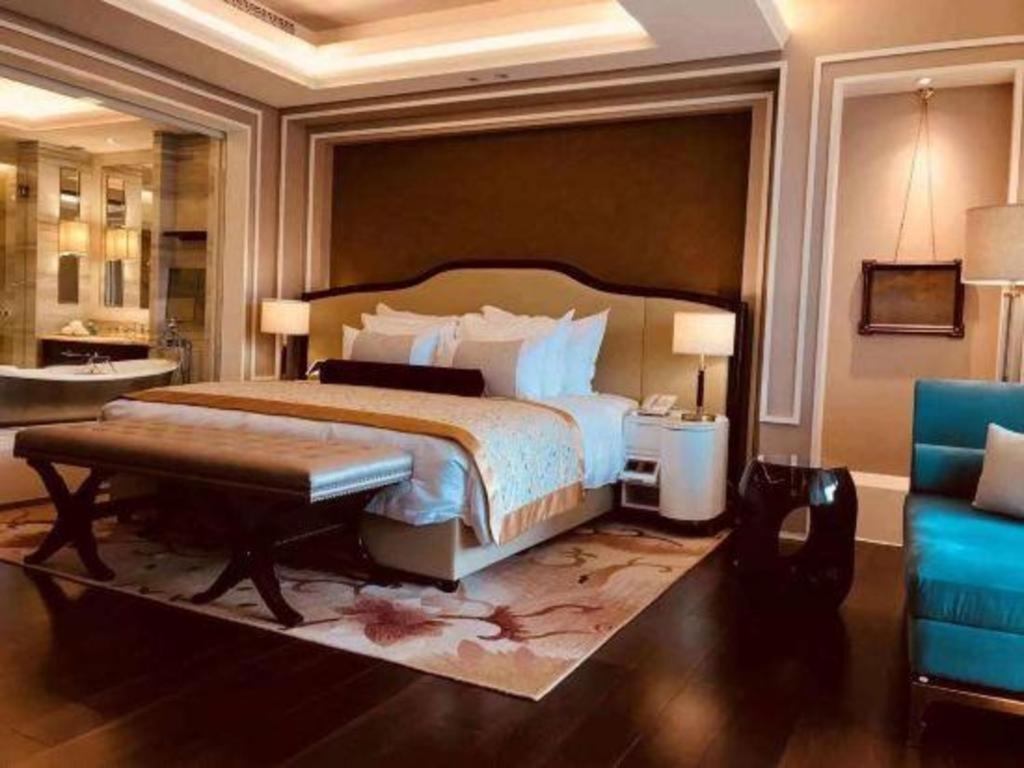 Grand Bay Hotel Beijing Xiaotangzhuang Eksteriør billede
